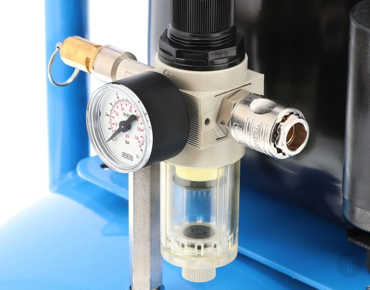 Aipress l 50 24 stille compressor meter