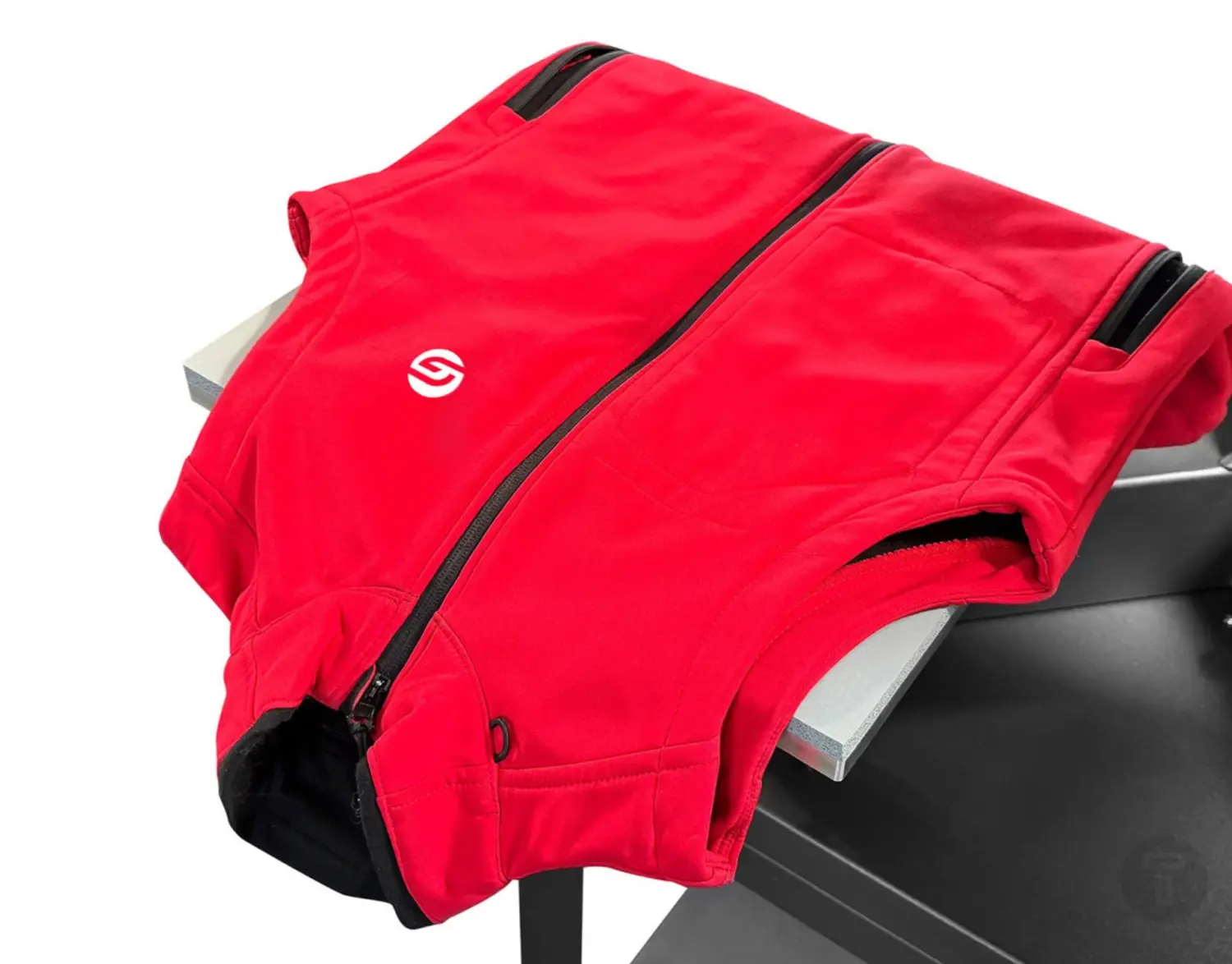 Schulze vest polo plaat 38 38 detail
