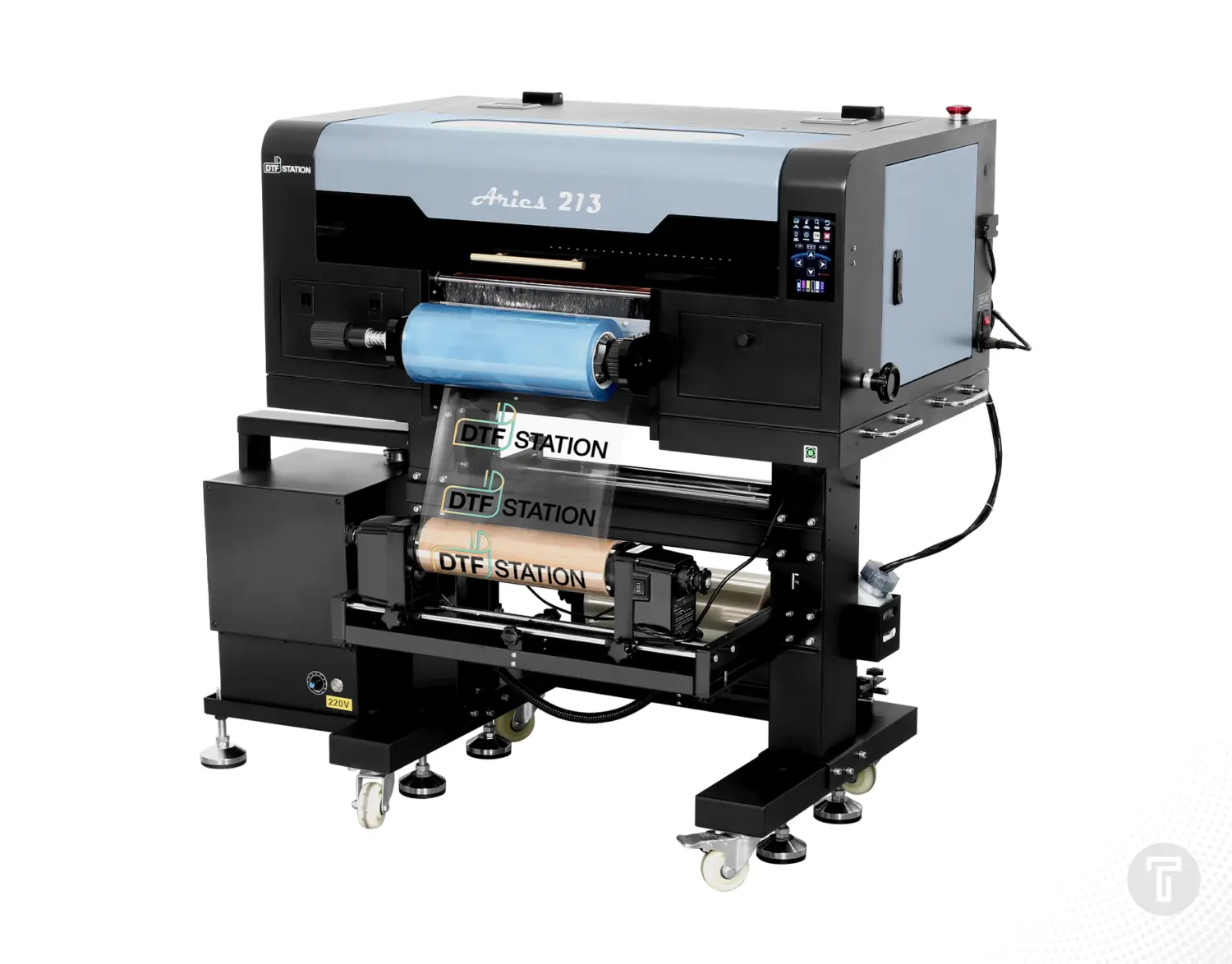 Dtf station aries 213 uv dtf printer diagonal