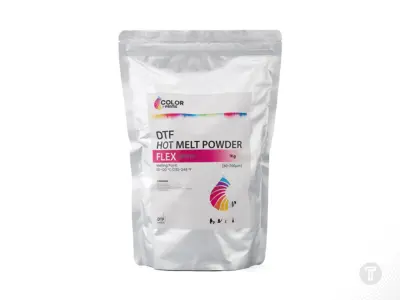 Color prime dtf hot melt flex 1kg front