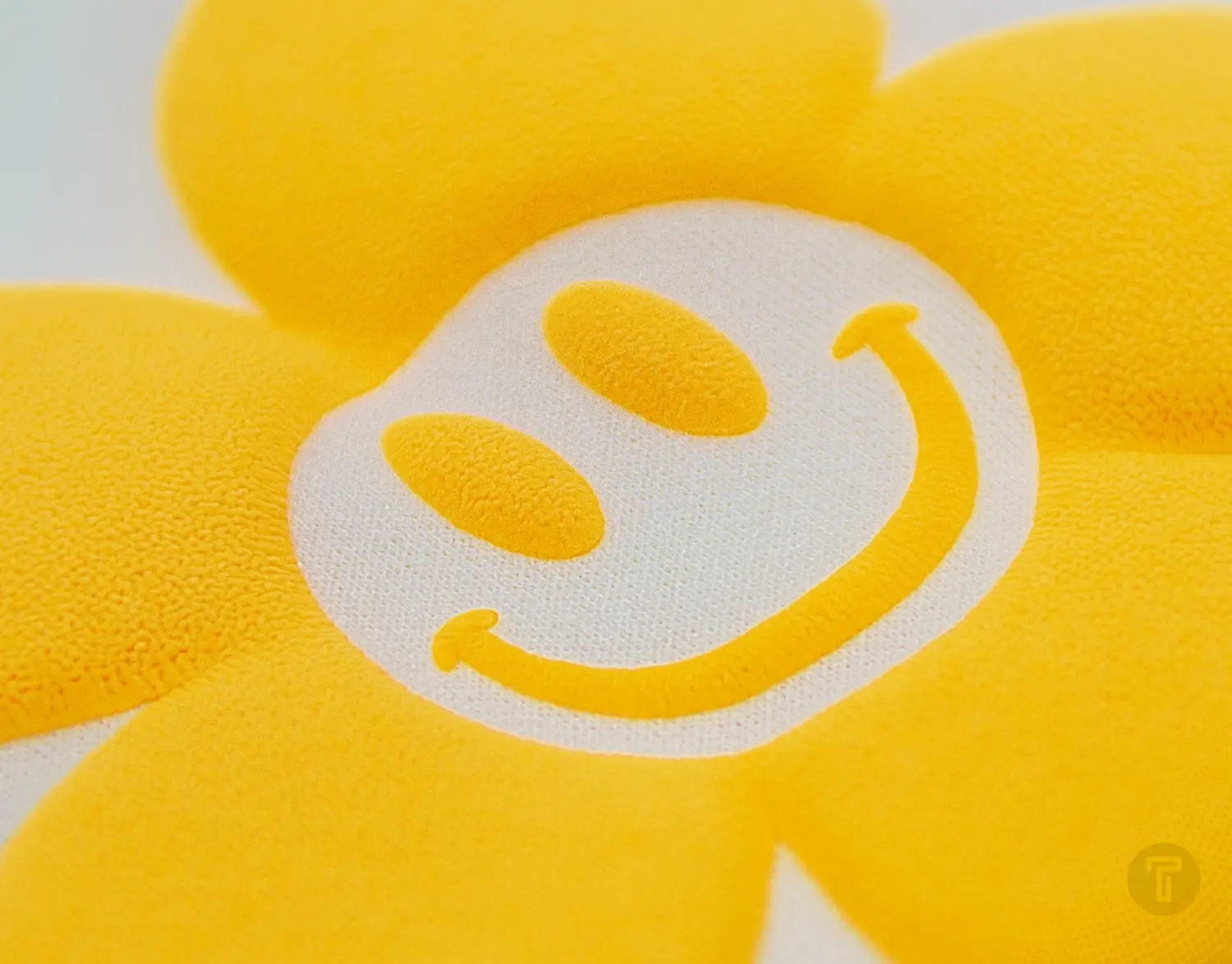B flex puff regular medium yellow flexfolie detail 2