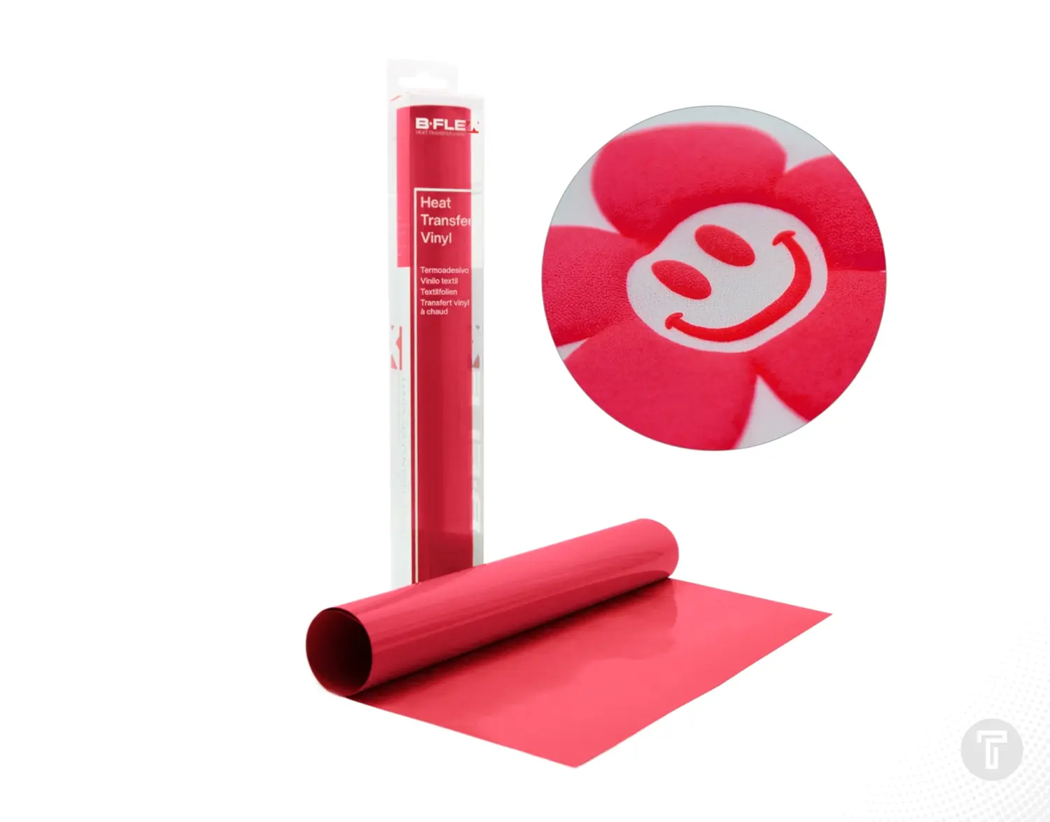 B flex puff regular red flexfolie