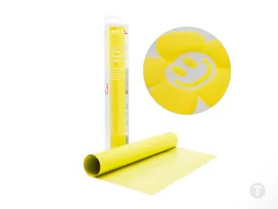B flex puff neon yellow flexfolie