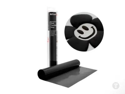 B flex puff regular black flexfolie