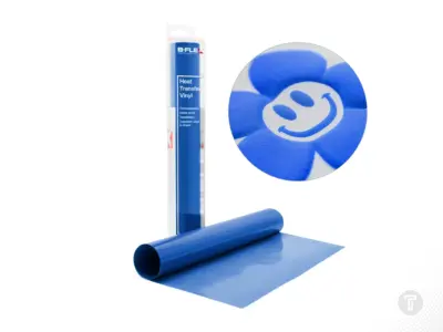 Bf puff royal blue flexfolie