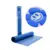 Bf puff royal blue flexfolie