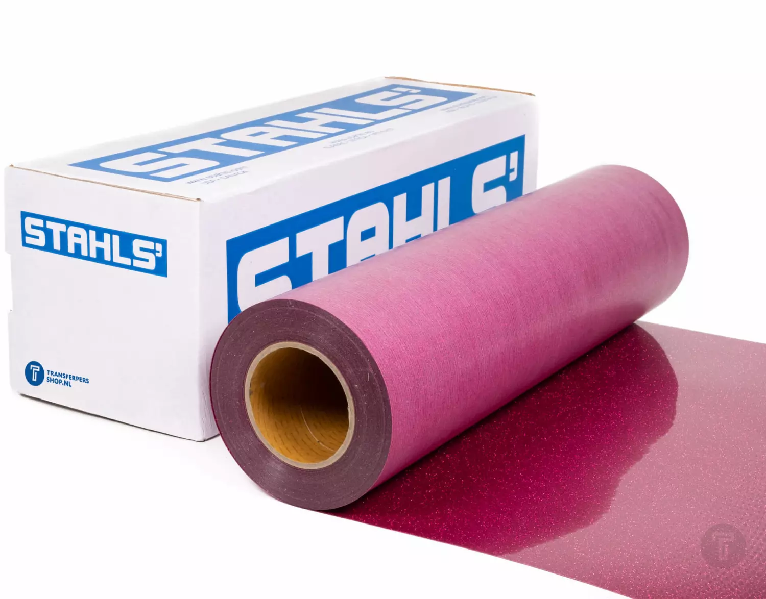 Stahls cad cut glitter 943 hot pink flexfolie detail