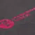 Stahls cad cut glitter pink 927 flexfolie detail
