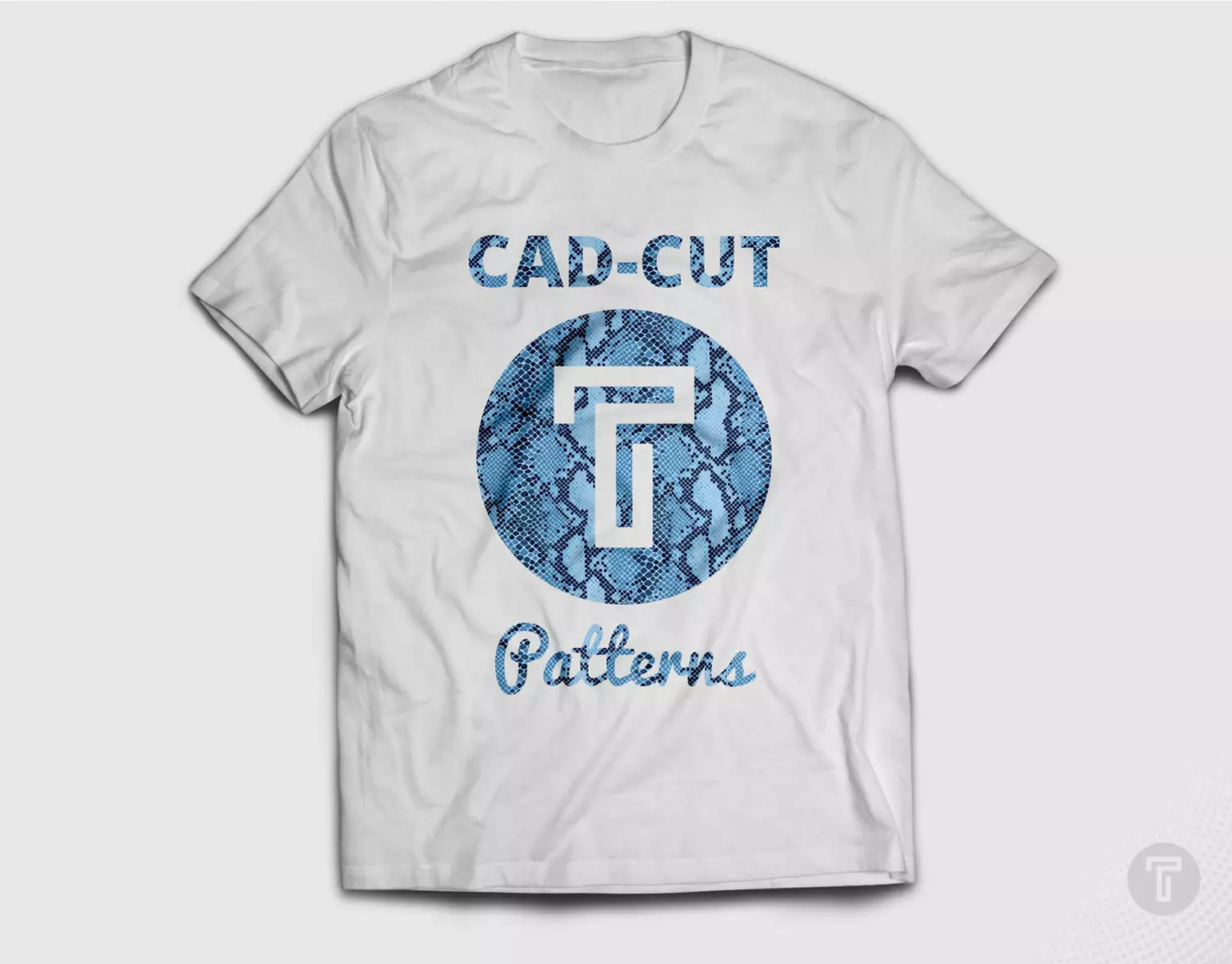 Stahls cad cut patterns blue snake flexfolie 3