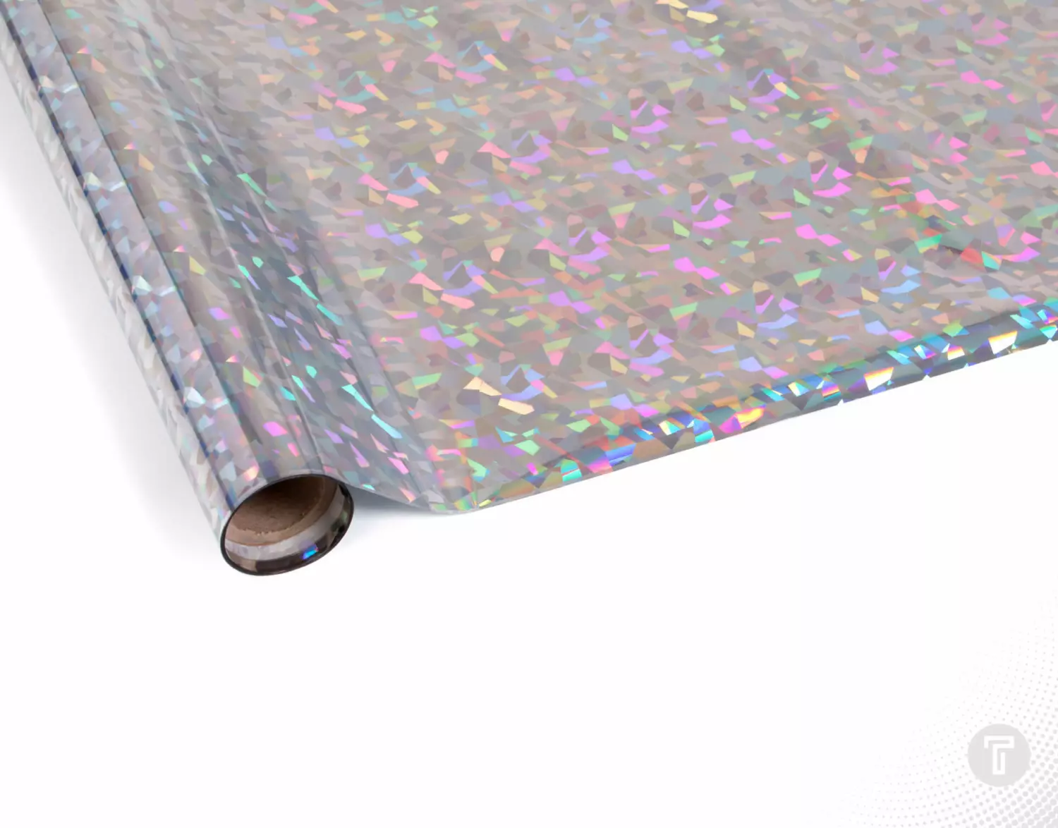Stahls hot stamp folie silver cracked ice
