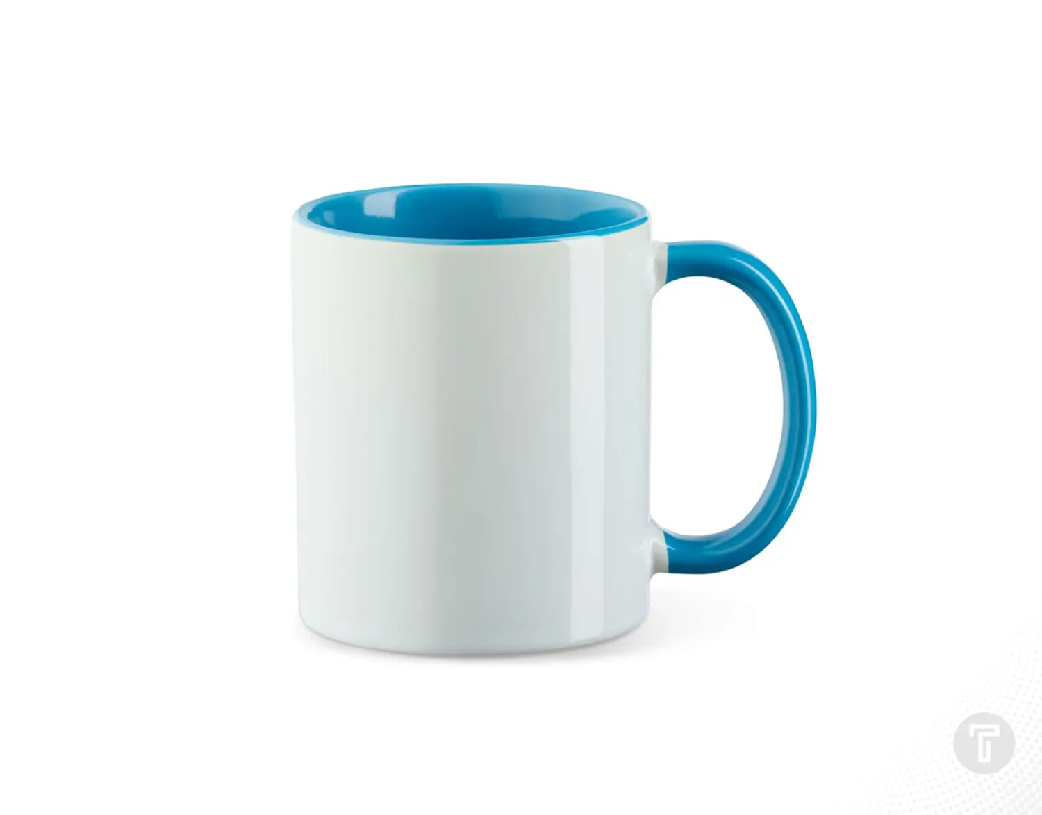 Sublimatie mok two tone licht blauw