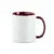 Sublimatie mok two tone maroon Sublimatie mok two tone maroon