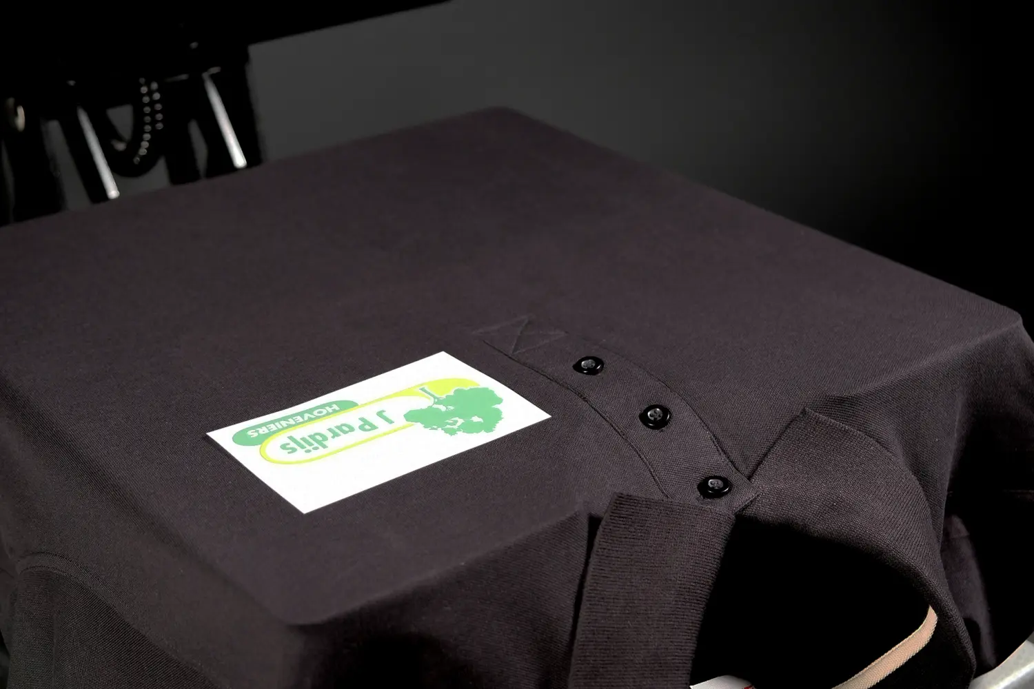 Tps polo vest onderplaat detail