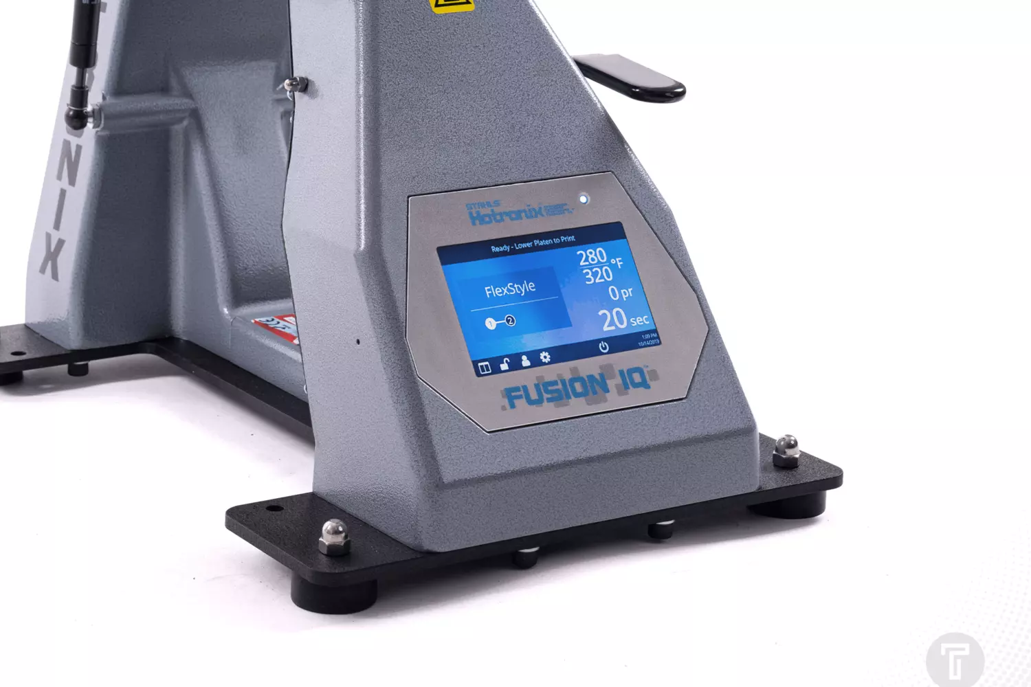 Stahls hotronix 360 IQ hat press display