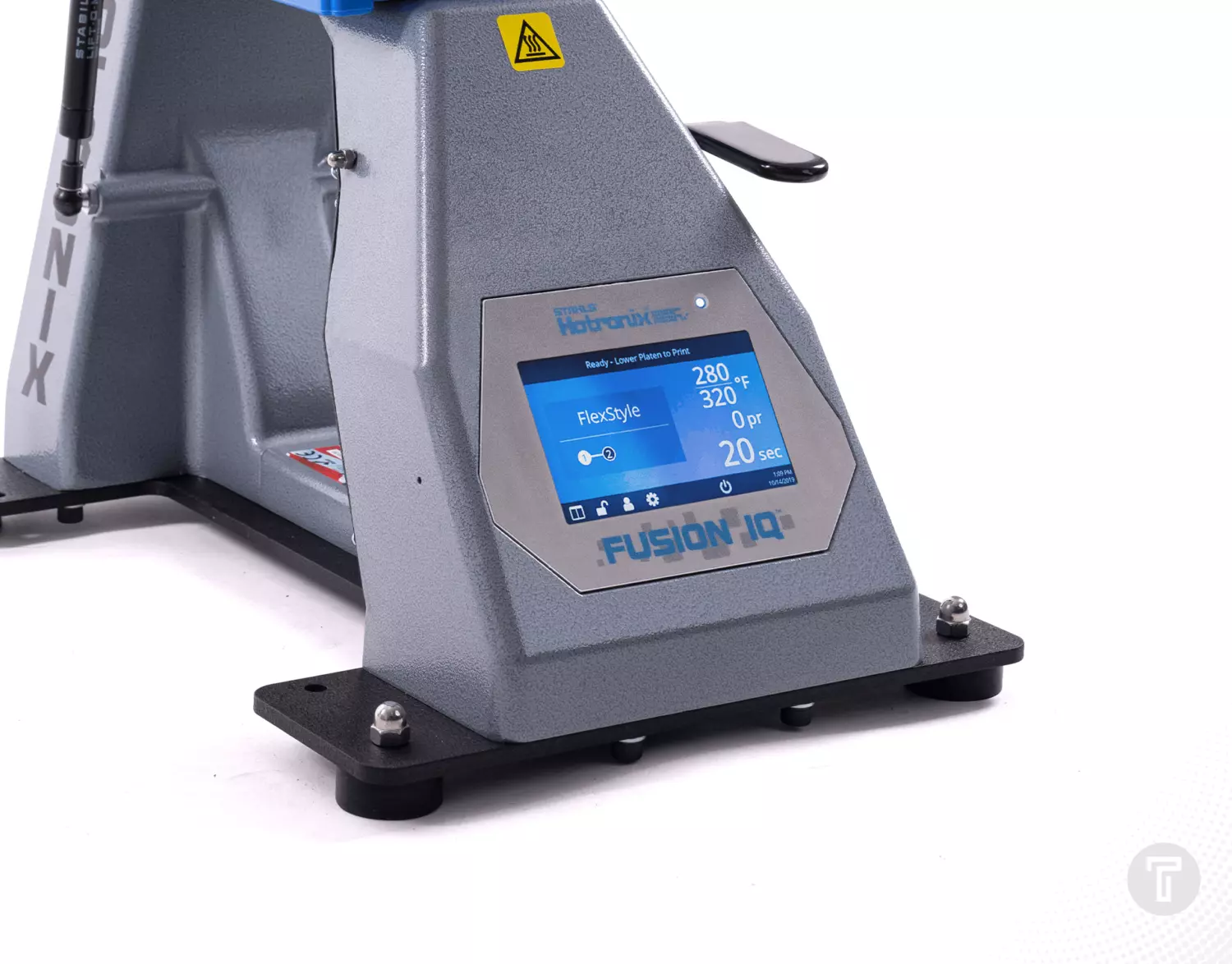 Stahls hotronix 360 IQ hat press display