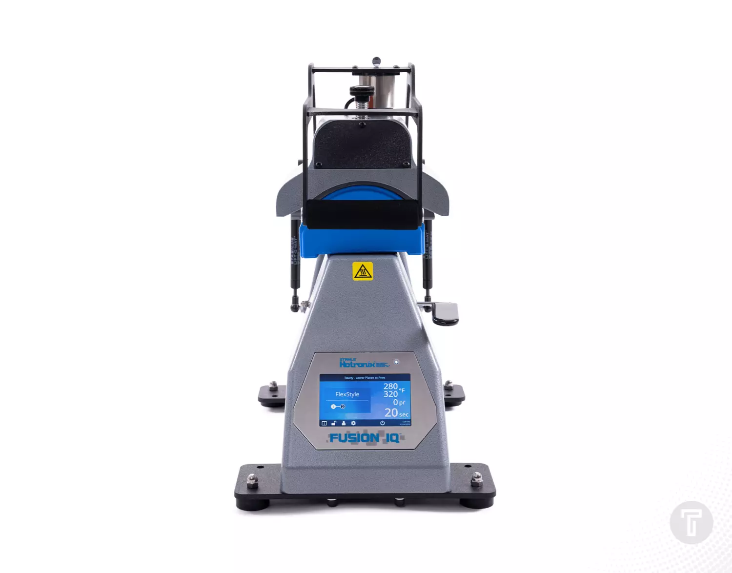 Stahls hotronix 360 IQ hat press front