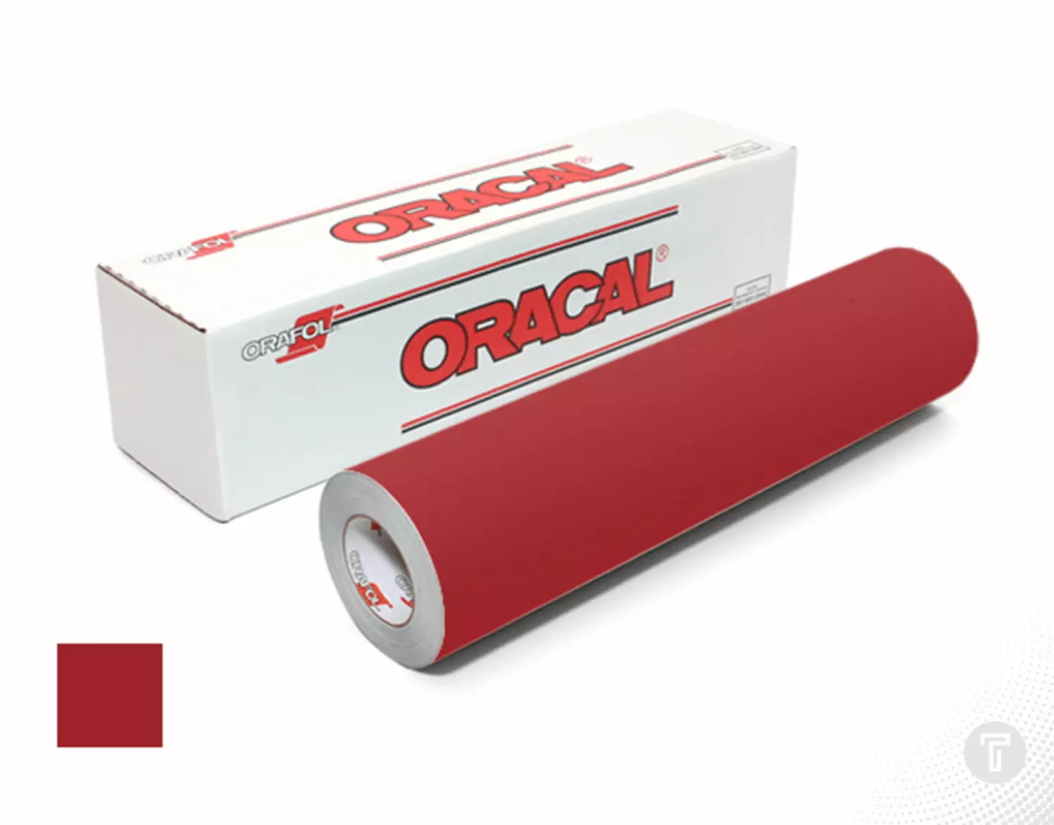 Oracal 631 vinyl 030 dark red