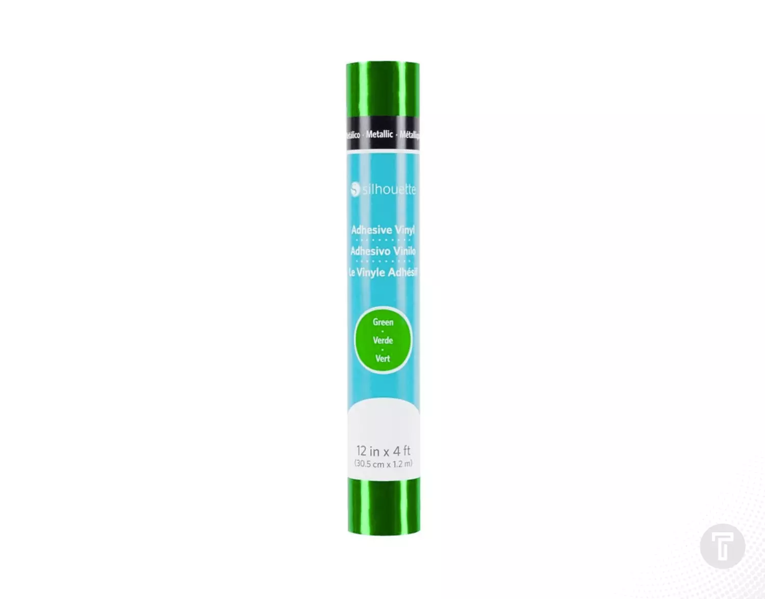 Silhouette metallic vinyl green 12 inch