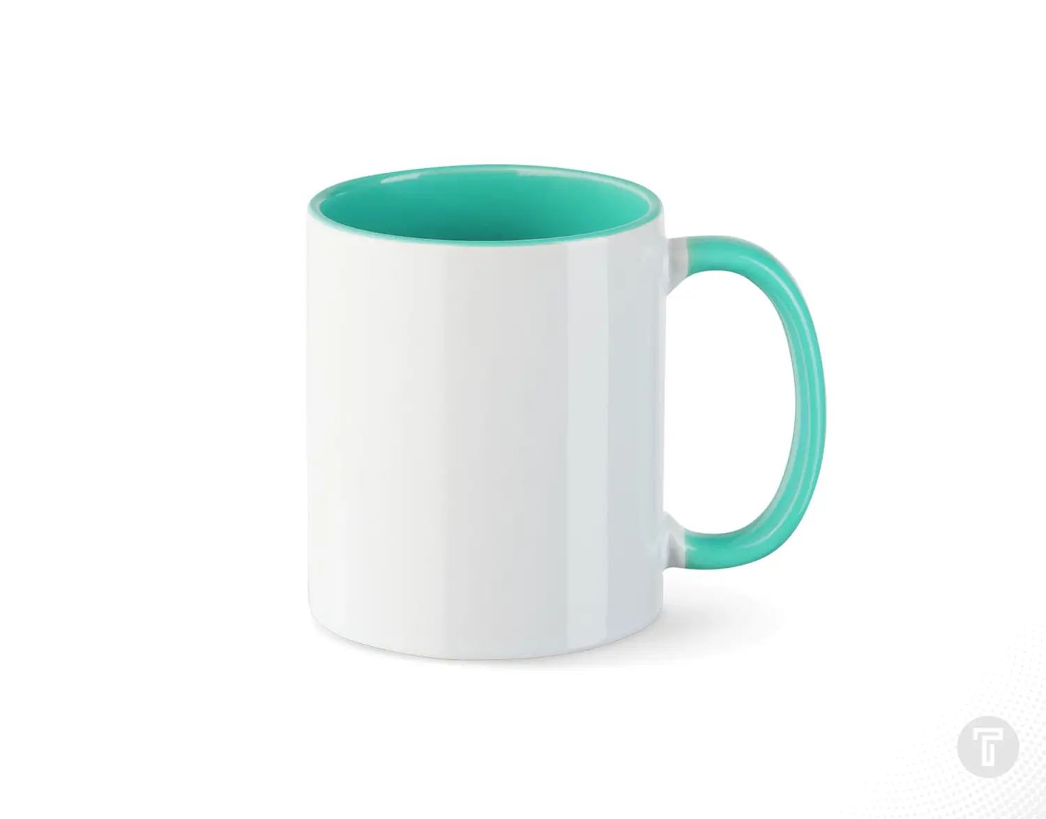 Sublimatie mok two tone mint